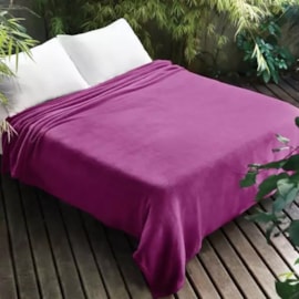 Manta de Microfibra Casal Jolitex Violeta Manta de Microfibra Casal Jolitex Violeta
