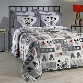 Manta de Microfibra Queen Andreza Disney Mickey e Minnie Manta de Microfibra Queen Andreza Disney Mickey e Minnie