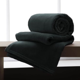 Manta de Microfibra Solteiro Andreza Prata 1,50m x 2,20m Manta de Microfibra Solteiro Andreza Prata 1,50m x 2,20m