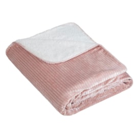 Manta Dupla Face Jacquard Casal Grande Lepper Rose Manta Dupla Face Jacquard Casal Grande Lepper Rose