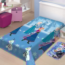 Manta Microfibra Soft Solteiro Jolitex Frozen Neve Manta Microfibra Soft Solteiro Jolitex Frozen Neve
