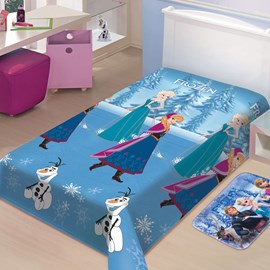 Manta Microfibra Soft Solteiro Jolitex Frozen Neve Manta Microfibra Soft Solteiro Jolitex Frozen Neve