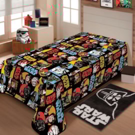Manta Microfibra Soft Solteiro Jolitex Star Wars Manta Microfibra Soft Solteiro Jolitex Star Wars