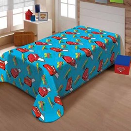 Manta Microfibra Soft Solteiro Jolitex Time Carros II Manta Microfibra Soft Solteiro Jolitex Time Carros II