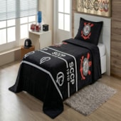 Manta Microfibra Solteiro Jolitex Fun Corinthians II