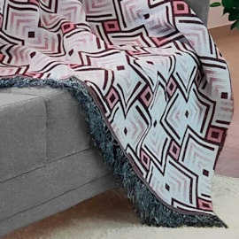 Manta para Sofa Anatex Guize 1,40 x 1,50 Vermelho Manta para Sofa Anatex Guize 1,40 x 1,50 Vermelho