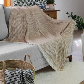 Manta para Sofa Anatex Renascence Chevron Caramelo 1,20 x 1,50 Manta para Sofa Anatex Renascence Chevron Caramelo 1,20 x 1,50