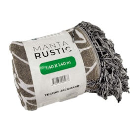 Manta para Sofa Jacquard Tecidos Rustic Animal Print Bege 1,40 x 1,40 Manta para Sofa Jacquard Tecidos Rustic Animal Print Bege 1,40 x 1,40