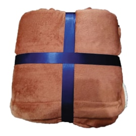 Manta Sherpa Queen Andreza Laranja Manta Sherpa Queen Andreza Laranja