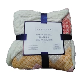 Manta Sherpa Solteiro Andreza Zig Zag Manta Sherpa Solteiro Andreza Zig Zag