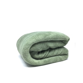 Manta Solteiro Fleece Microfibra Lisa Andreza