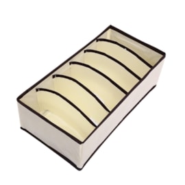 Organizador de Roupa Intima 7 Divisorias Mizza Organizador de Roupa Intima 7 Divisorias Mizza