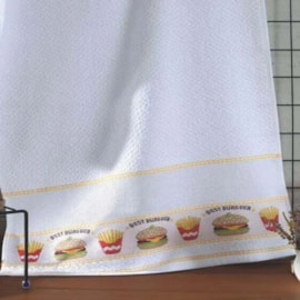 Pano de Copa Avulso Dohler Picnic Best Burguer 45x70 Pano de Copa Avulso Dohler Picnic Best Burguer 45x70