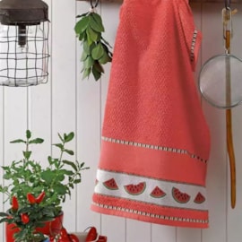 Pano de Copa Avulso Dohler Picnic Melancia 45x70 Pano de Copa Avulso Dohler Picnic Melancia 45x70