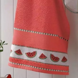 Pano de Copa Avulso Dohler Picnic Melancia 45x70 Pano de Copa Avulso Dohler Picnic Melancia 45x70