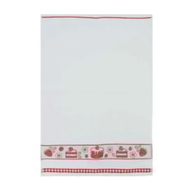 Pano de Copa Avulso Jaquard Gourmet Appel Bolo 45x68 Pano de Copa Avulso Jaquard Gourmet Appel Bolo 45x68