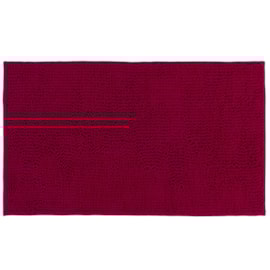 Passadeira para Banheiro Corttex Dallas Vermelho 40x110 Passadeira para Banheiro Corttex Dallas Vermelho 40x110