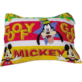 Porta Travesseiro Andreza Disney 50 x 70 MIckey Amigos