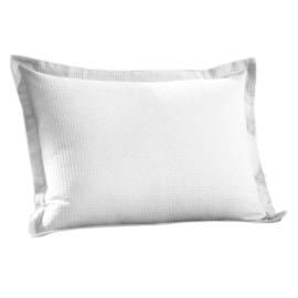 Porta Travesseiro Dohler Branco Piquet Liso