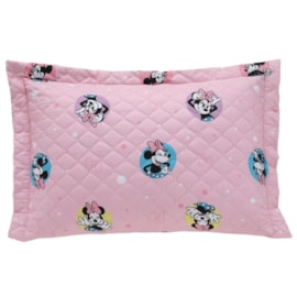 Porta Travesseiro Hedrons Disney Minnie Mouse 50cm x 70cm