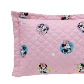 Porta Travesseiro Hedrons Disney Minnie Mouse 50cm x 70cm Porta Travesseiro Hedrons Disney Minnie Mouse 50cm x 70cm