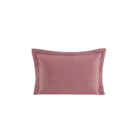 Porta Travesseiro Plaza Matelassê 55cm x 75cm Lavive Rosa Antigo