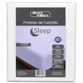 Protetor de Colchão Impermeável Solteiro Jolitex Sleep