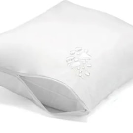 Protetor de Travesseiro Hotelaria 200 Fios 100% Algodão Mel Protetor de Travesseiro Hotelaria 200 Fios 100% Algodão Mel