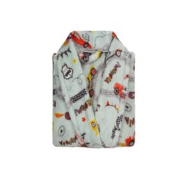 Roupão Infantil Microfibra Camesa Corrida M (8 a 10 Anos) Roupão Infantil Microfibra Camesa Corrida M (8 a 10 Anos)