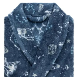 Roupão Infantil Microfibra Camesa Espaço P (4 a 6 Anos) Roupão Infantil Microfibra Camesa Espaço P (4 a 6 Anos)