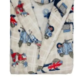 Roupão Infantil Microfibra Camesa Motocicleta M (8 a 10 Anos) Roupão Infantil Microfibra Camesa Motocicleta M (8 a 10 Anos)