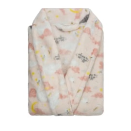 Roupão Infantil Microfibra Camesa Passáros P (4 a 6 Anos) Roupão Infantil Microfibra Camesa Passáros P (4 a 6 Anos)