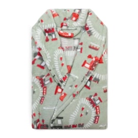 Roupão Infantil Microfibra Camesa Trenzinho G (12 a 14 Anos) Roupão Infantil Microfibra Camesa Trenzinho G (12 a 14 Anos)