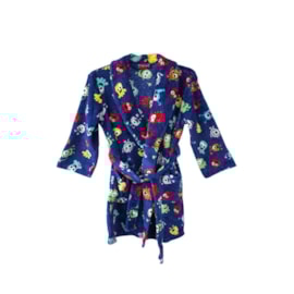 Roupão Infantil Veludo Microfibra Camesa Monstro Roupão Infantil Veludo Microfibra Camesa Monstro
