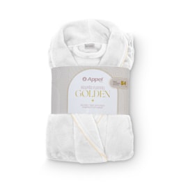 Roupão Microfibra Flannel Golden Appel G Branco