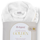 Roupão Microfibra Flannel Golden Appel G Branco