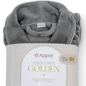 Roupão Microfibra Flannel Golden Appel G Grafite