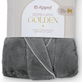 Roupão Microfibra Flannel Golden Appel M Grafite