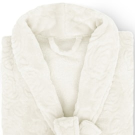 Roupão Microfibra Flannel Lady Appel M Branco