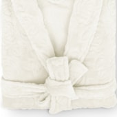 Roupão Microfibra Flannel Lady Appel M Branco