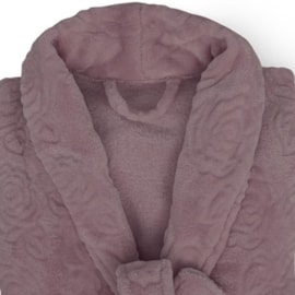 Roupão Microfibra Flannel Lady Appel M Malva Retrô