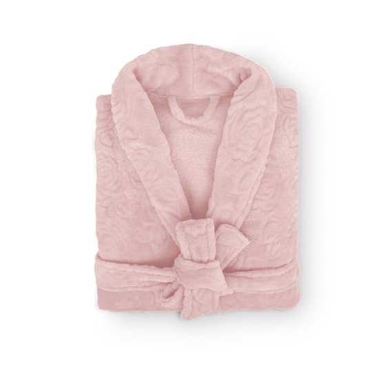 Roupão Microfibra Flannel Lady Appel P Rosa Flan