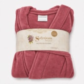 Roupão Microfibra Sofisticata Premium Begônia P