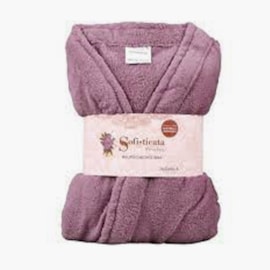 Roupão Microfibra Sofisticata Premium Framboesa P Roupão Microfibra Sofisticata Premium Framboesa P