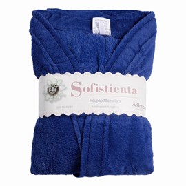 Roupão Microfibra Sofisticata Premium Indigo M Roupão Microfibra Sofisticata Premium Indigo M