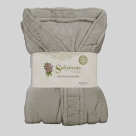 Roupão Microfibra Sofisticata Premium Linho GG Roupão Microfibra Sofisticata Premium Linho GG