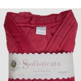 Roupão Microfibra Sofisticata Premium Marsala GG Roupão Microfibra Sofisticata Premium Marsala GG