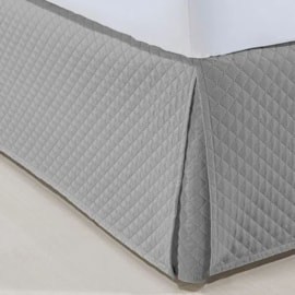 Saia Cama Box King Atenas Niazitex Prata Saia Cama Box King Atenas Niazitex Prata