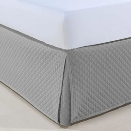 Saia Cama Box Queen Atenas Niazitex Prata Saia Cama Box Queen Atenas Niazitex Prata