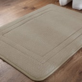 Tapete Aconchego Antiderrapante Rozac 45cm x 65cm Bege